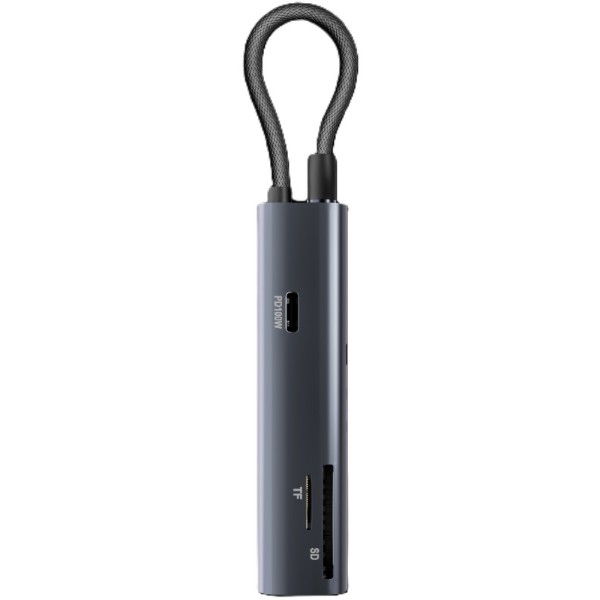 Фото - Хаб USB YOKI Pocket Pro 7in1 Gray (YK-HPP3CACH1)